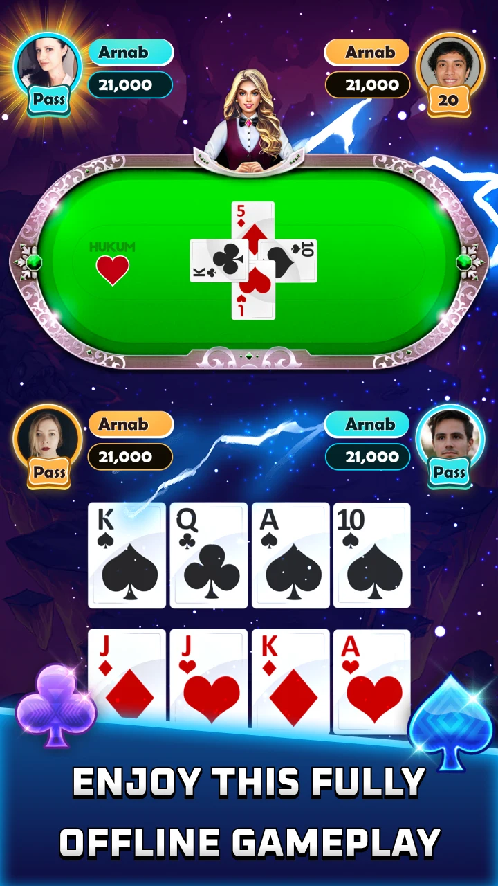 28 Card Game-Offline card game screenshot