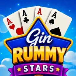 Ikon Gin Rummy Stars - Main Kartu